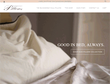 Tablet Screenshot of harvestpillows.com